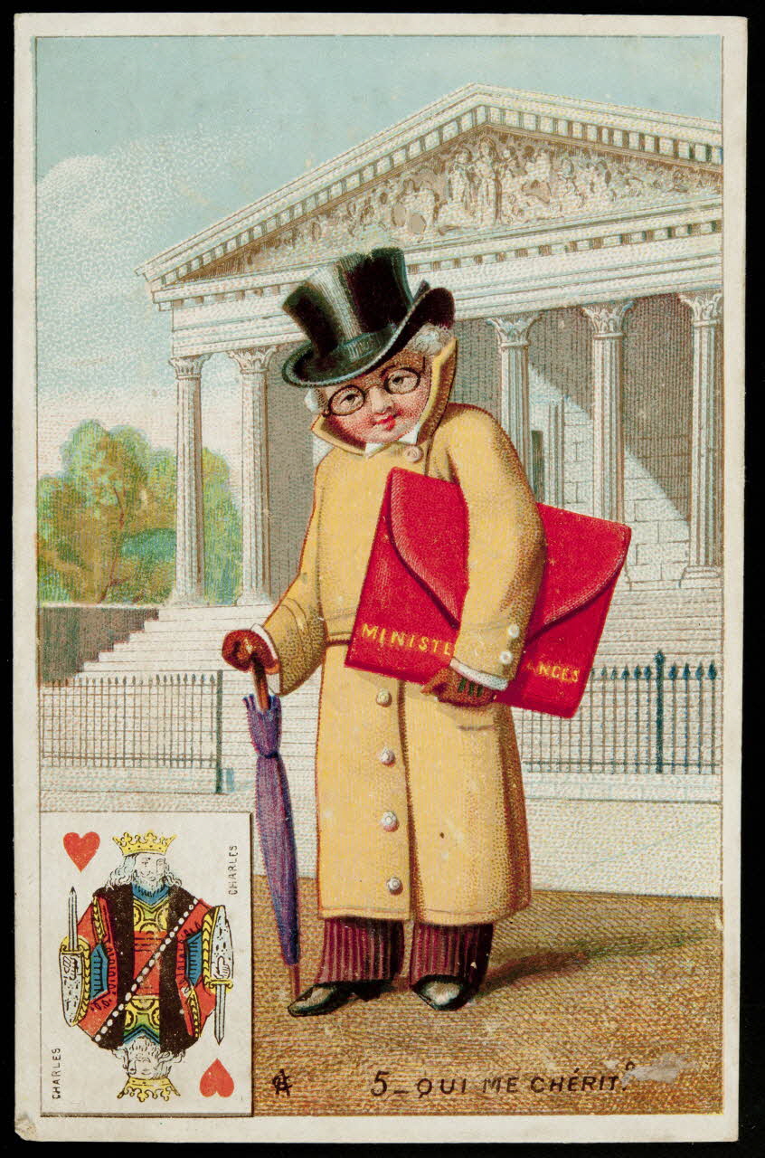 Clarey A. (éditeur), Dubourg carte réclame chromo Paris 1878-1893 1995.1.3205.6 Photo