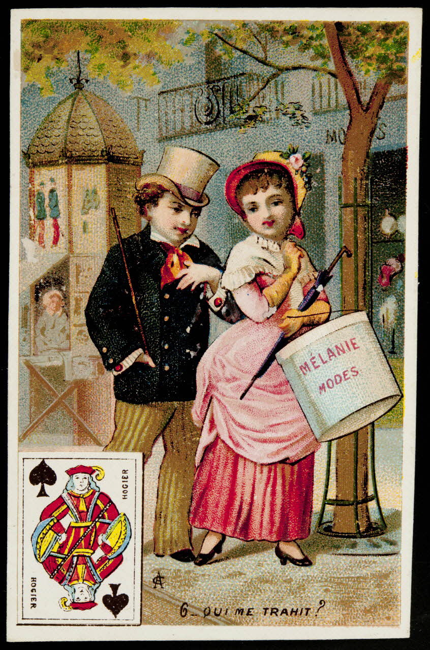 Alfred Clarey carte réclame chromo Paris 1878-1893 1995.1.3205.7 Photo