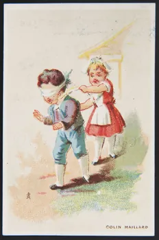 Clarey A. (éditeur), Capon E. carte réclame chromo Amiens 1878-1884 1995.1.3211.6 Photo
