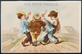 Alfred Clarey carte réclame chromo France 1878-1884 1995.1.3219.1  Photo
