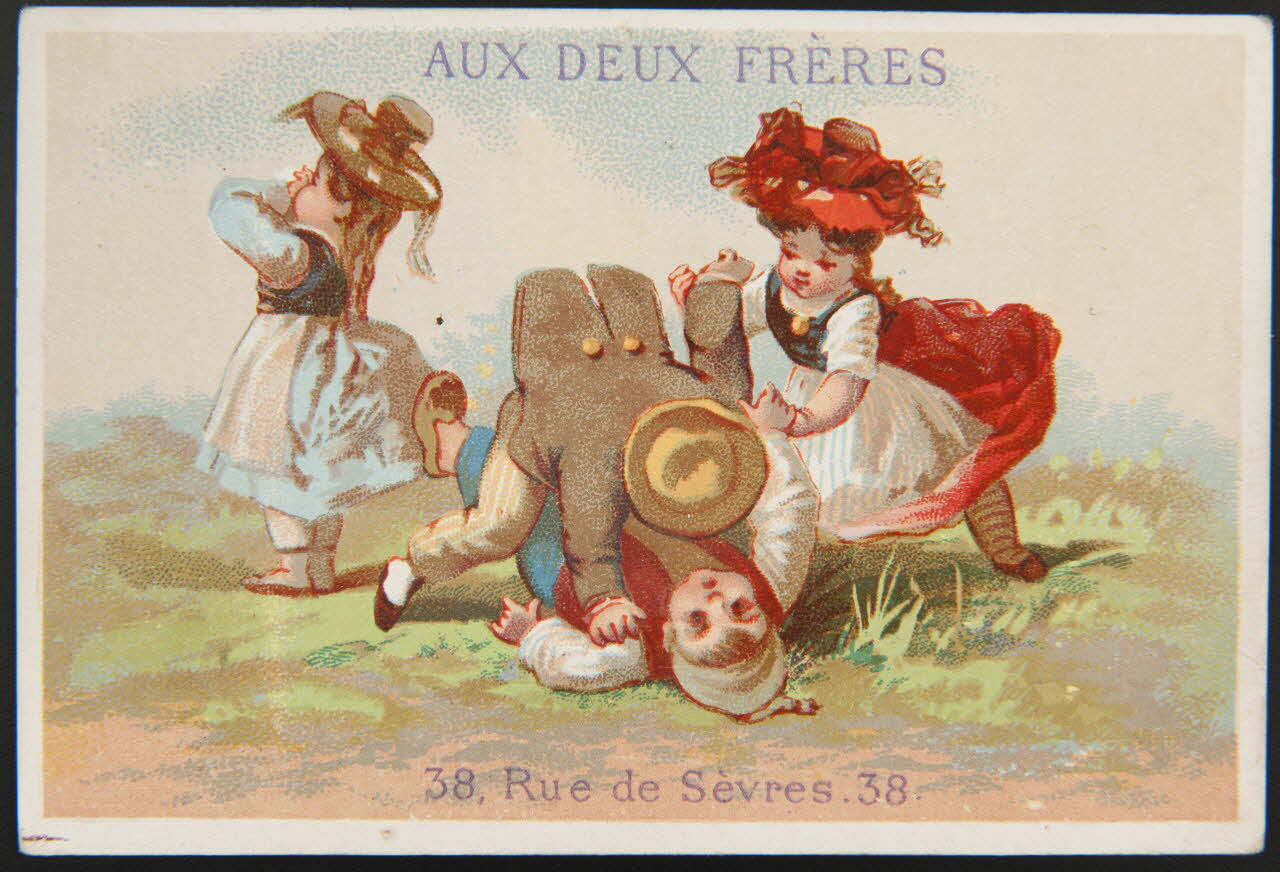 Alfred Clarey carte réclame chromo France 1878-1894 1995.1.3219.8 Photo