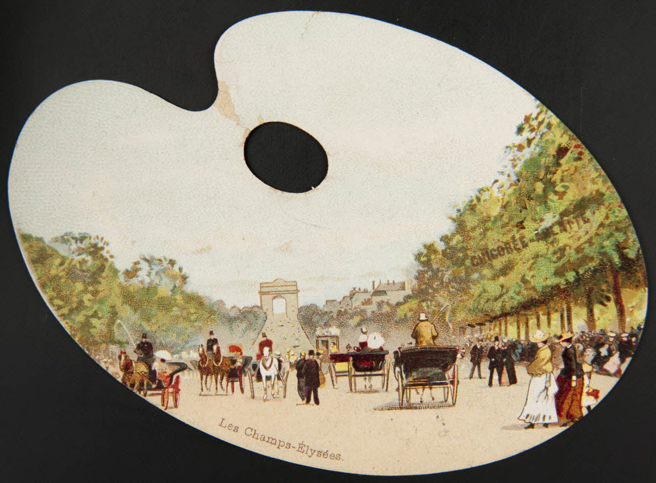 Vallet-Minot et Cie carte réclame chromo Paris 1889-1914 1995.1.322.1 Photo