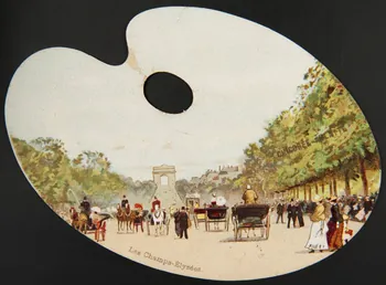 Vallet-Minot et Cie carte réclame chromo Paris 1889-1914 1995.1.322.1 Photo