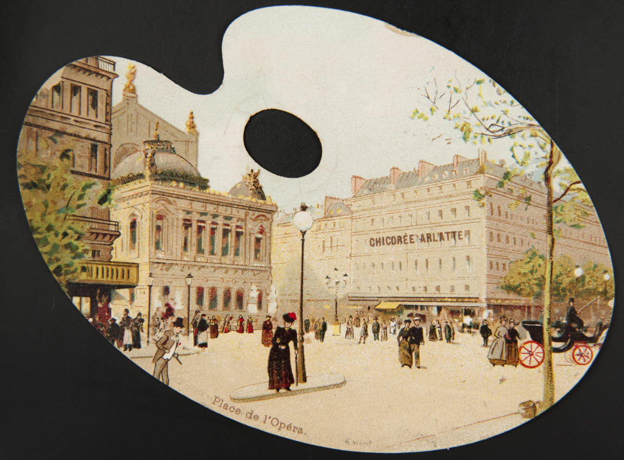 Vallet-Minot et Cie carte réclame chromo Paris 1889-1914 1995.1.322.3 Photo