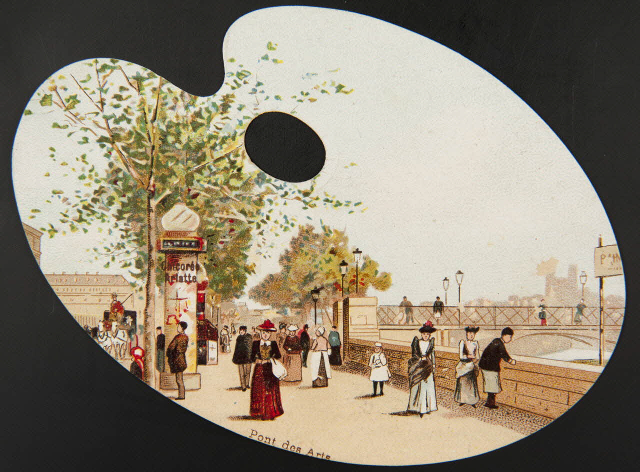 Vallet-Minot et Cie carte réclame chromo Paris 1889-1914 1995.1.322.4 Photo