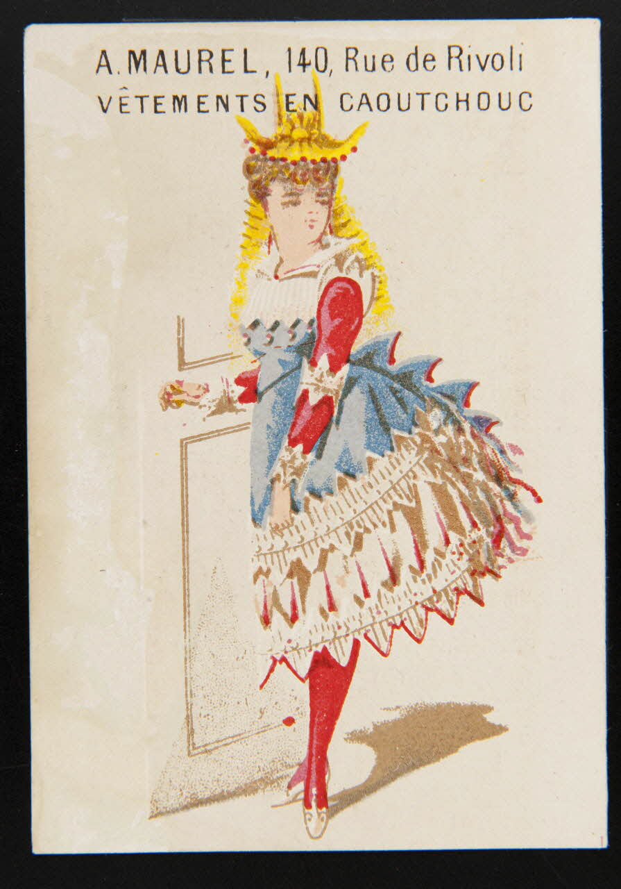 Clamaron carte réclame chromo France 1878 1995.1.3224.1 Photo