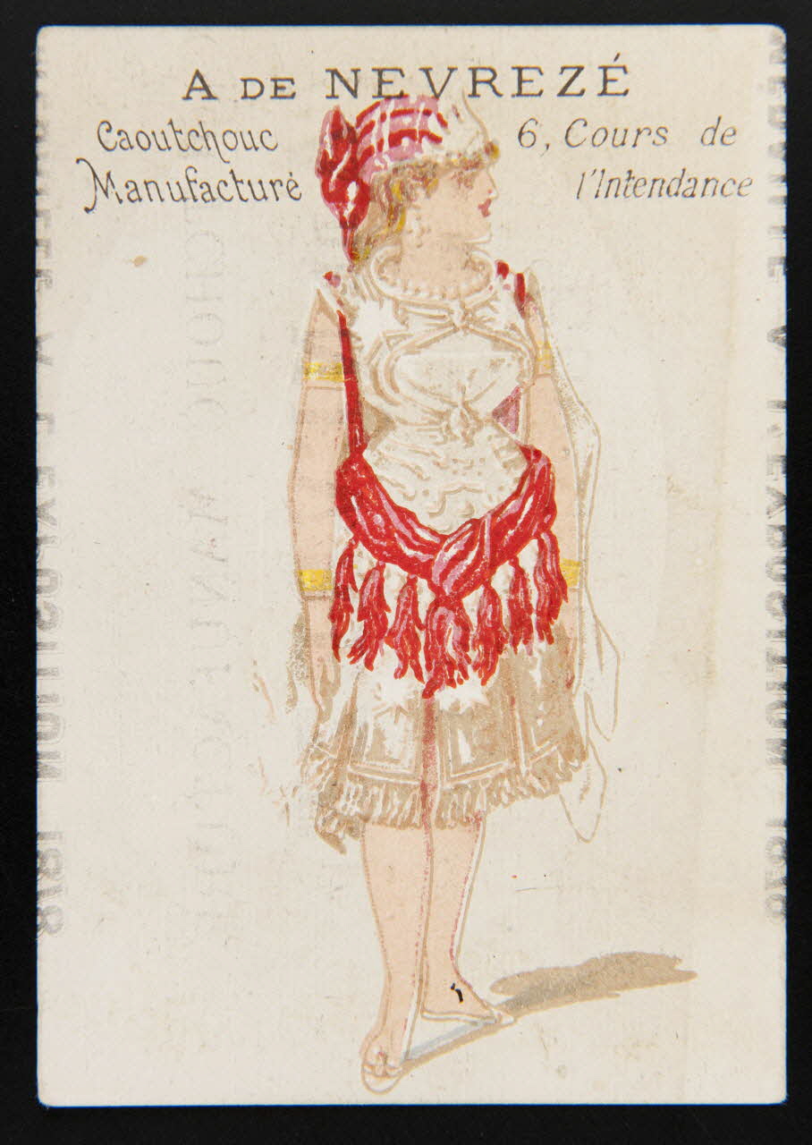 Clamaron carte réclame chromo France 1878 1995.1.3224.2 Photo