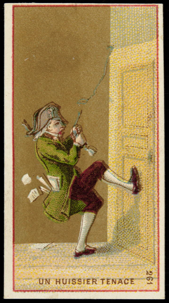 carte réclame chromo Paris 1881-1889 1995.1.3248.9 Photo