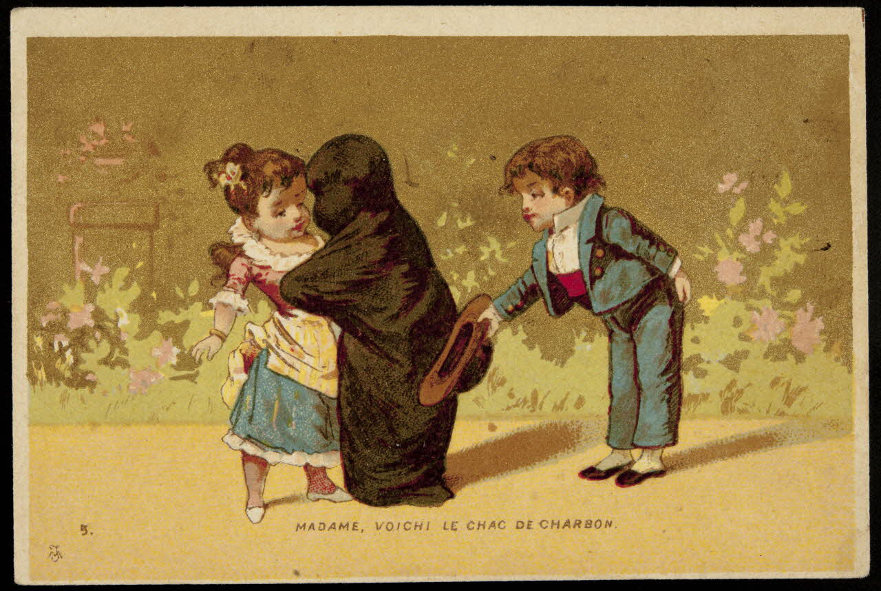 Vallet-Minot et Cie carte réclame chromo Paris 1889-1914 1995.1.328.5 Photo