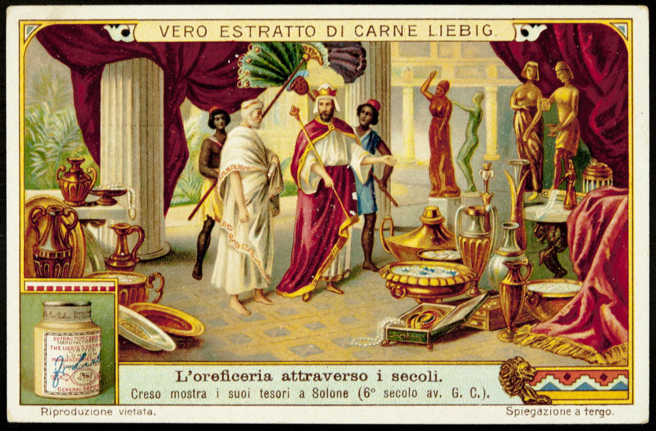 Liebig carte réclame chromo 1914-1920 1995.1.3287.2 Photo