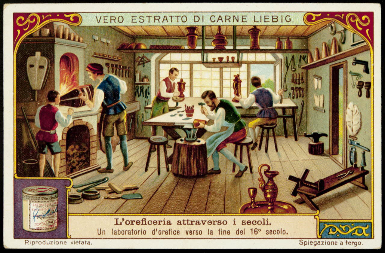 Liebig carte réclame chromo 1914-1920 1995.1.3287.5 Photo