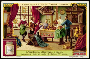 Liebig carte réclame chromo 1914-1920 1995.1.3287.6  Photo