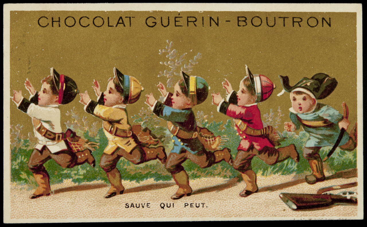 Vallet-Minot et Cie carte réclame chromo Paris 1881-1884 1995.1.334.3 Photo