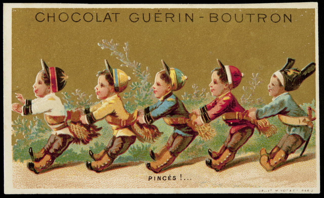 Vallet-Minot et Cie carte réclame chromo Paris 1881-1884 1995.1.334.5 Photo