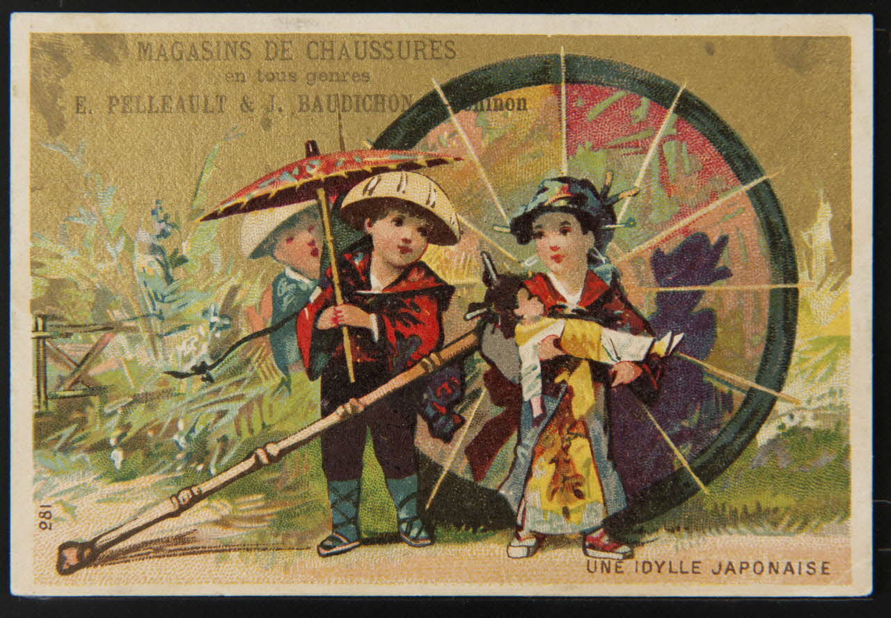 carte réclame chromo Dole 1881-1889 1995.1.3341.1 Photo