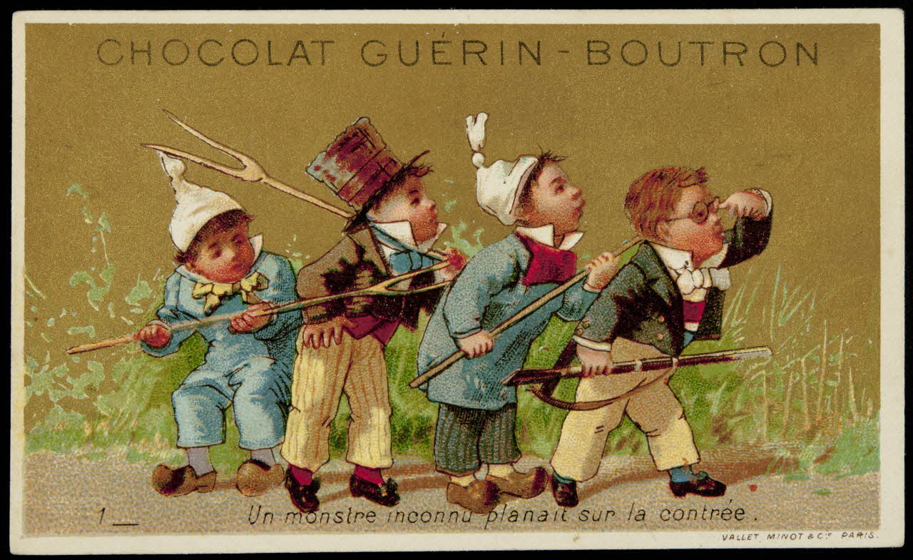 Vallet-Minot et Cie carte réclame chromo Paris 1881-1884 1995.1.335.1 Photo