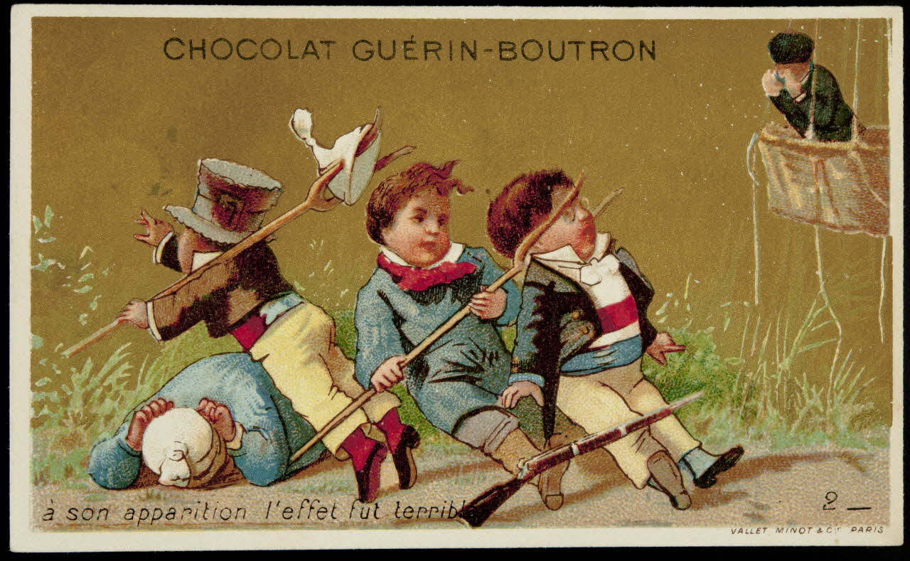 Vallet-Minot et Cie carte réclame chromo Paris 1881-1884 1995.1.335.2 Photo