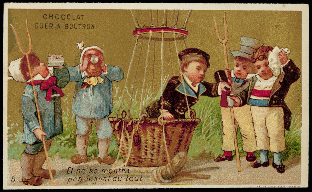 Vallet-Minot et Cie carte réclame chromo Paris 1881-1884 1995.1.335.5 Photo