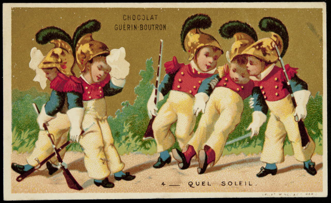 Vallet-Minot et Cie carte réclame chromo Paris 1881-1884 1995.1.339.4 Photo