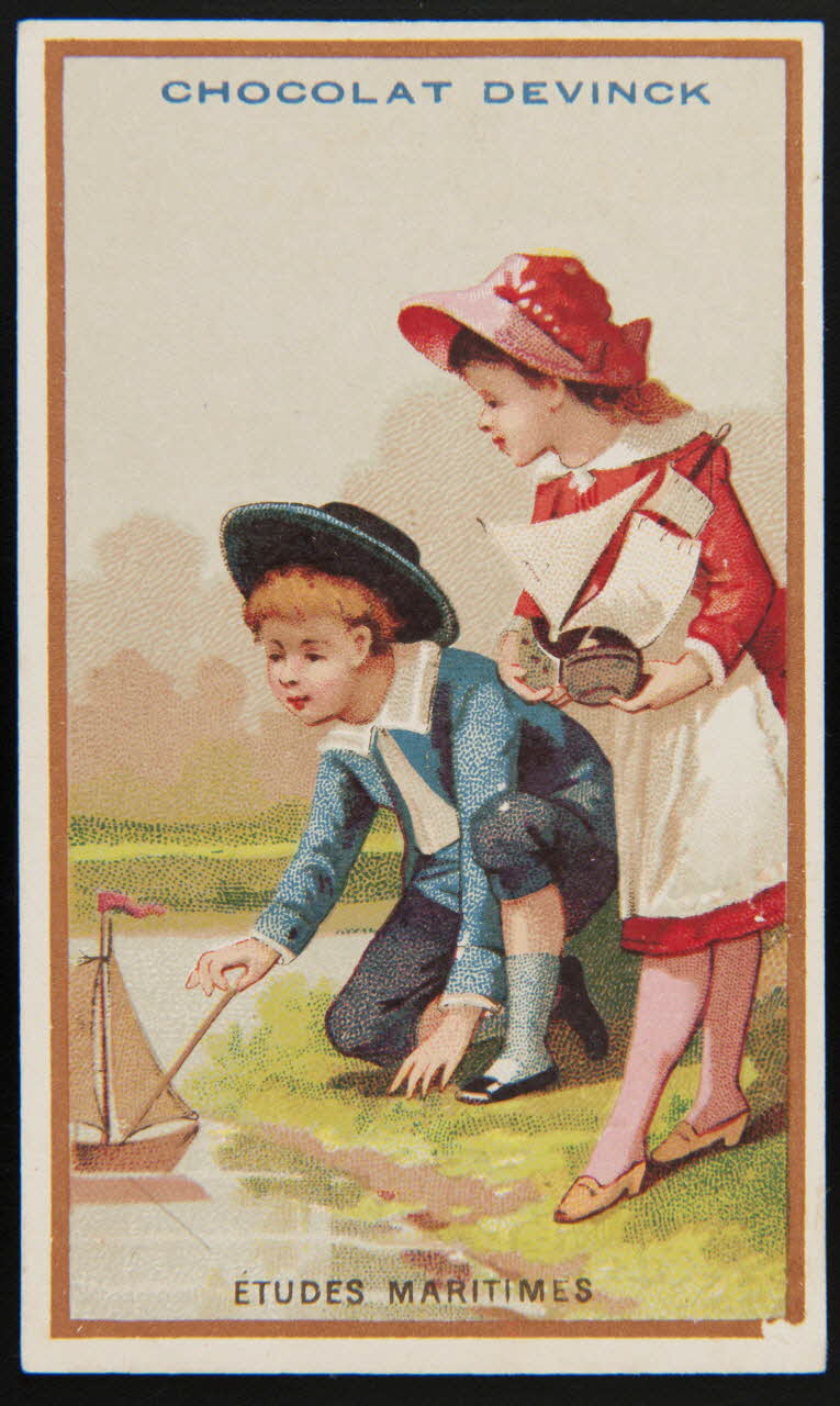 Jehenne carte réclame chromo Paris 1886-1889 1995.1.3415.1 Photo