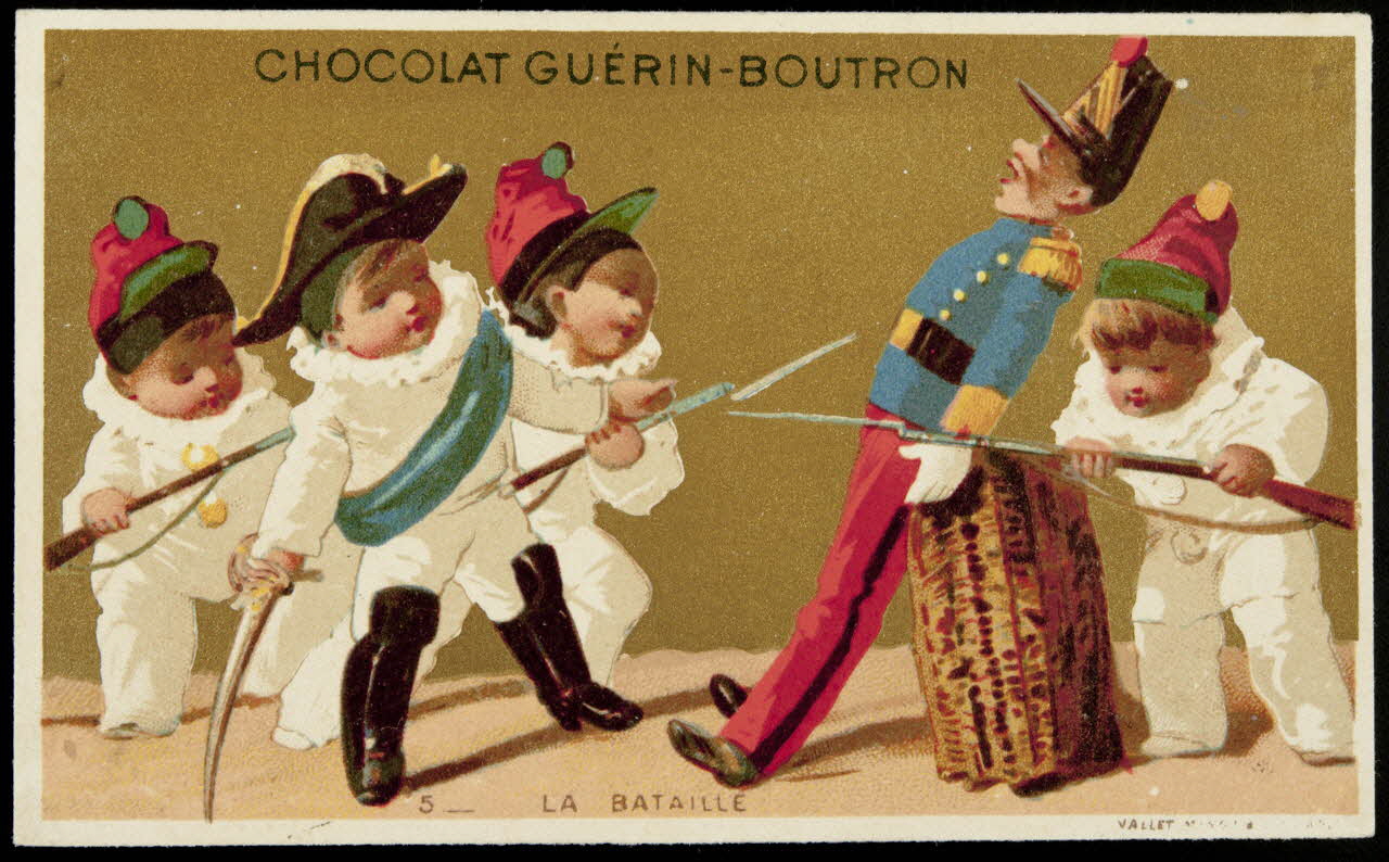 Vallet-Minot et Cie carte réclame chromo Paris 1881-1884 1995.1.342.5 Photo