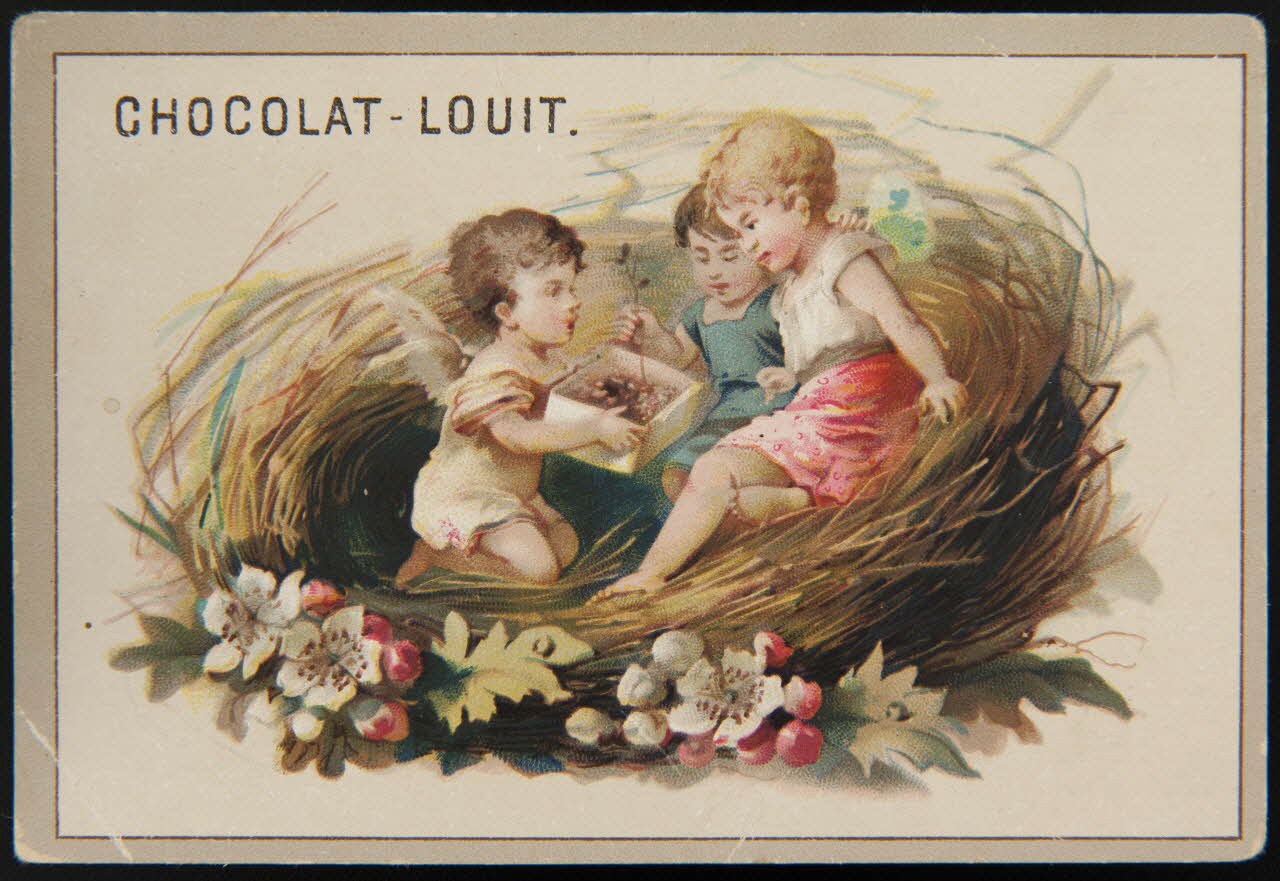 Gombert carte réclame chromo Paris 1890-1918 1995.1.3427.3 Photo