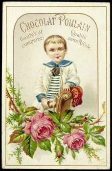 Gombert carte réclame chromo Paris 1890-1914 1995.1.3431.1  Photo