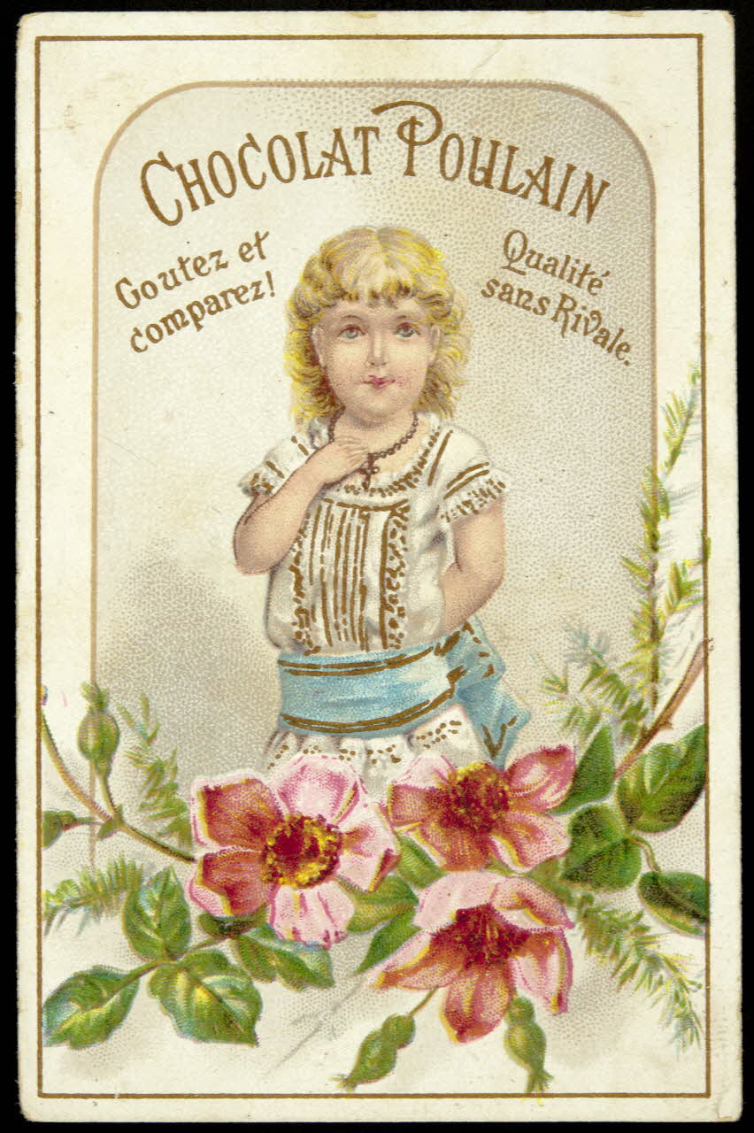 Gombert carte réclame chromo Paris 1890-1914 1995.1.3431.2 Photo