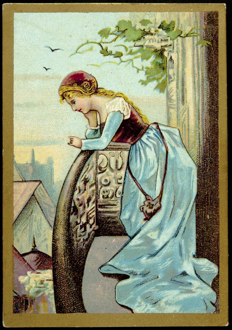 Gombert carte réclame chromo Paris 1890-1914 1995.1.3434.3 Photo