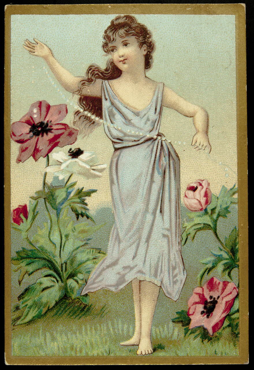 Gombert carte réclame chromo Paris 1890-1914 1995.1.3435.1 Photo