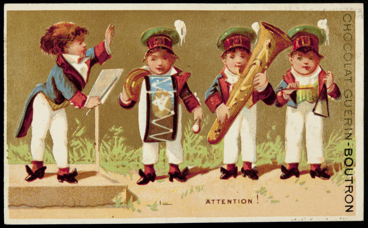 Vallet-Minot et Cie carte réclame chromo Paris 1881-1884 1995.1.344.1 Photo