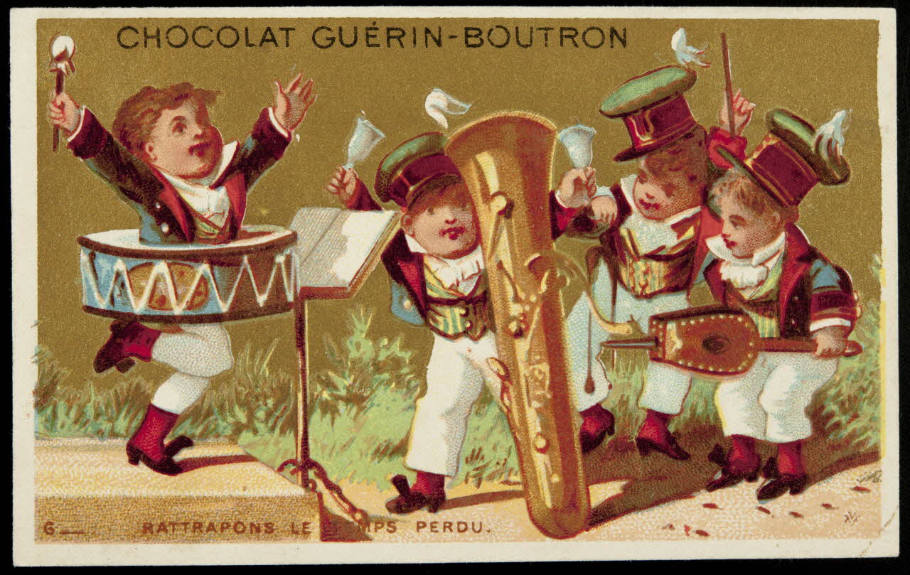 Vallet-Minot et Cie carte réclame chromo Paris 1881-1884 1995.1.344.3 Photo