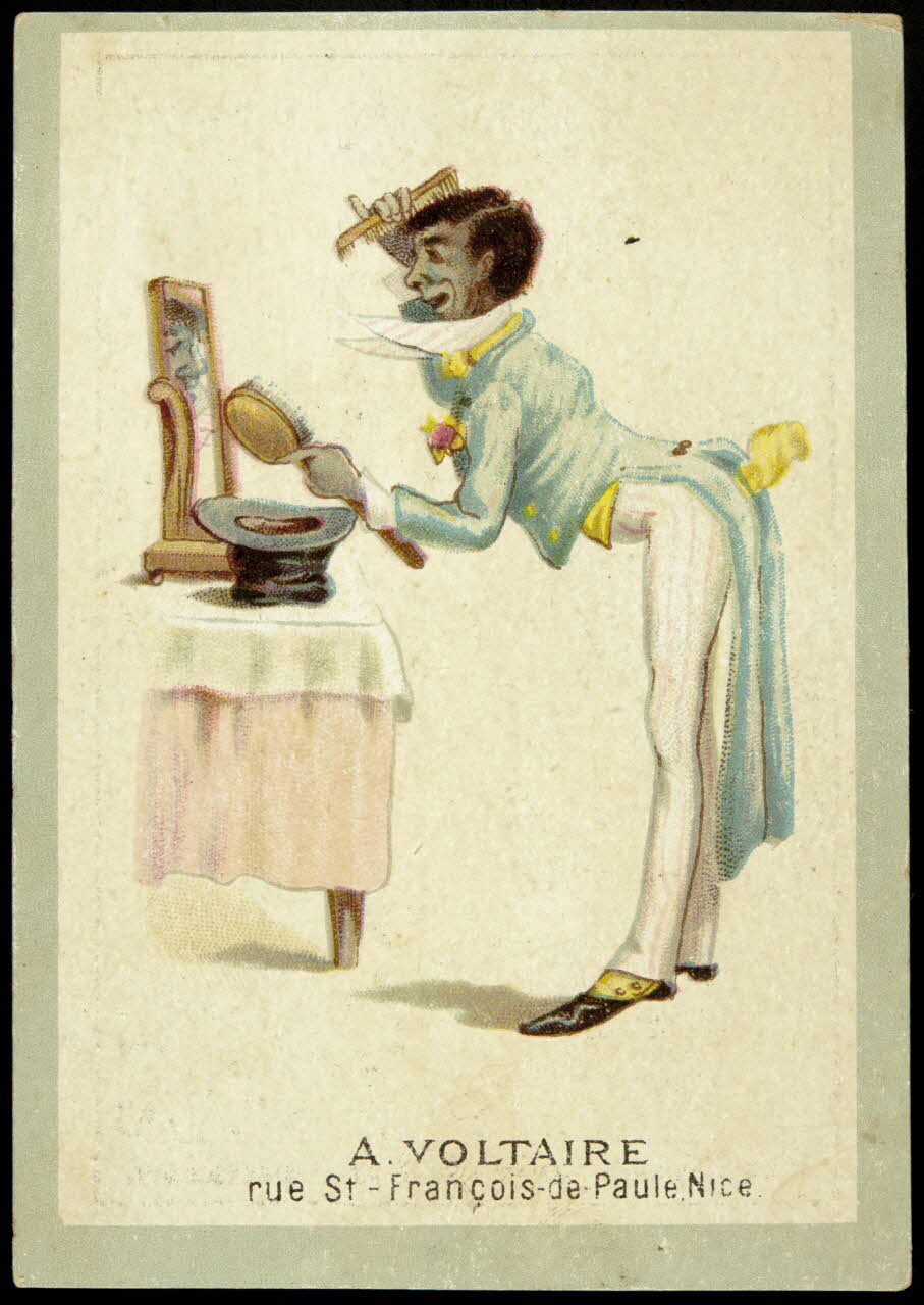 Gombert carte réclame chromo Paris 1890-1914 1995.1.3441.2 Photo