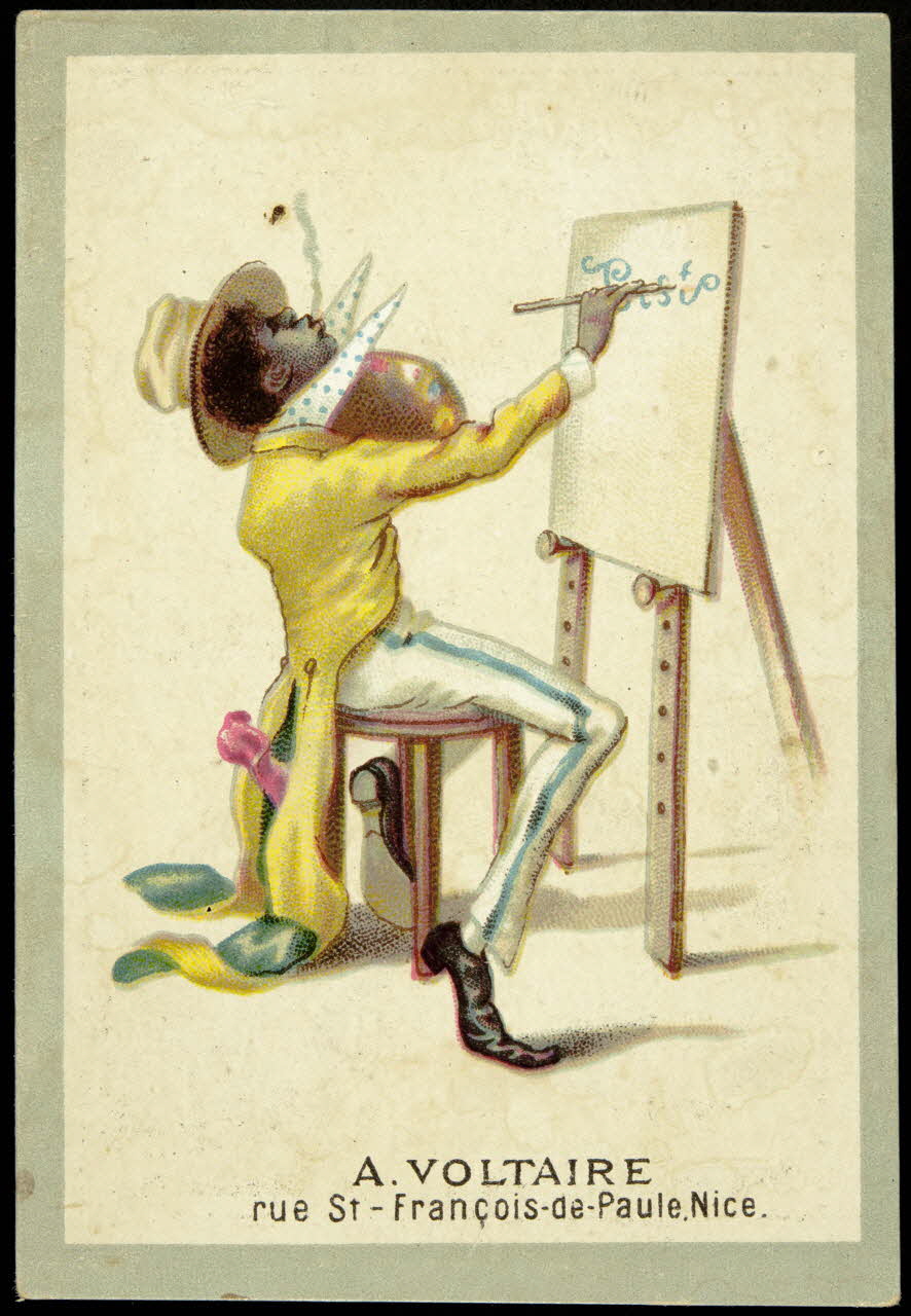 Gombert carte réclame chromo Paris 1890-1914 1995.1.3441.3 Photo