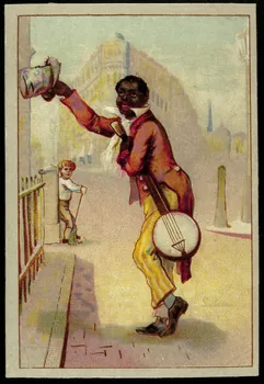 Gombert carte réclame chromo Paris 1890-1914 1995.1.3442.2 Photo