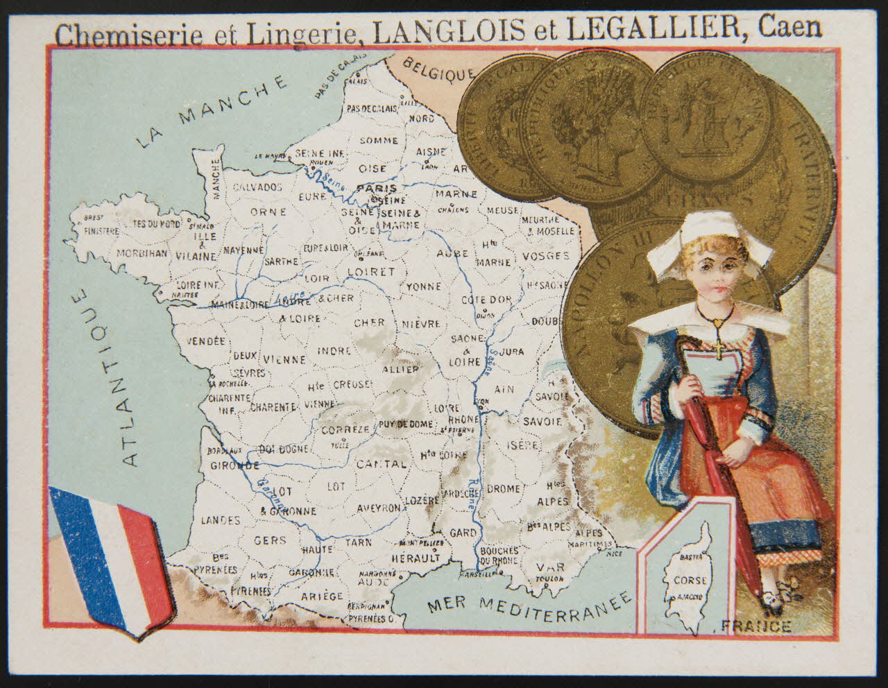 carte réclame chromo 1995.1.3445.4 Photo