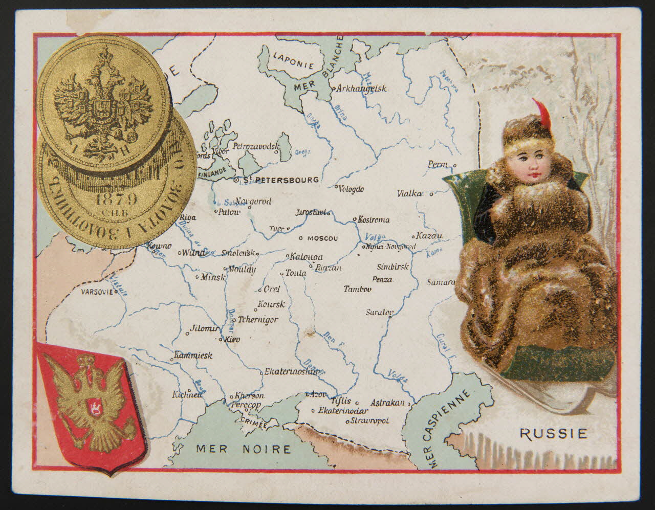 carte réclame chromo 1995.1.3445.7 Photo