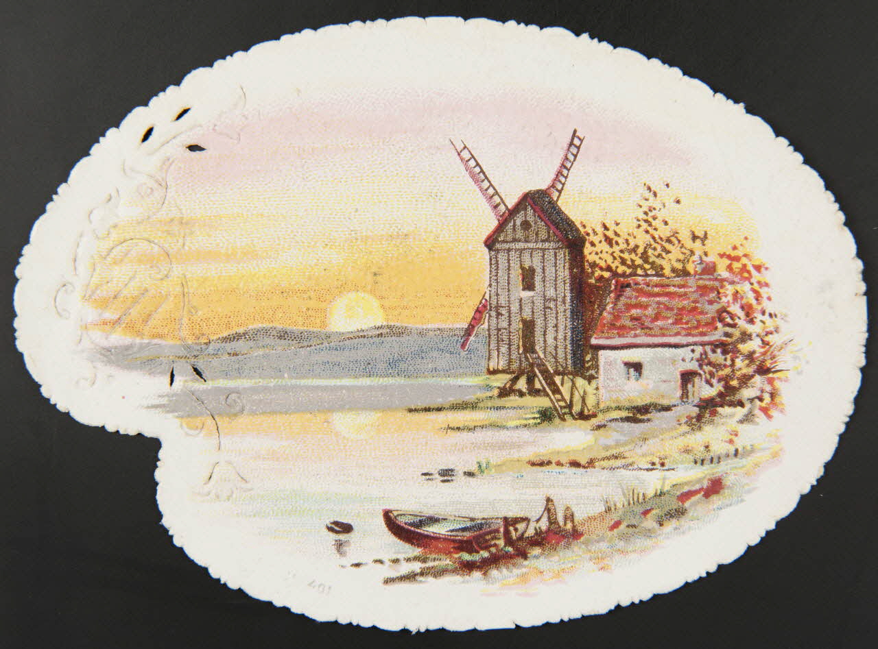 Gombert carte réclame chromo Paris 1890-1914 1995.1.3527.1 Photo