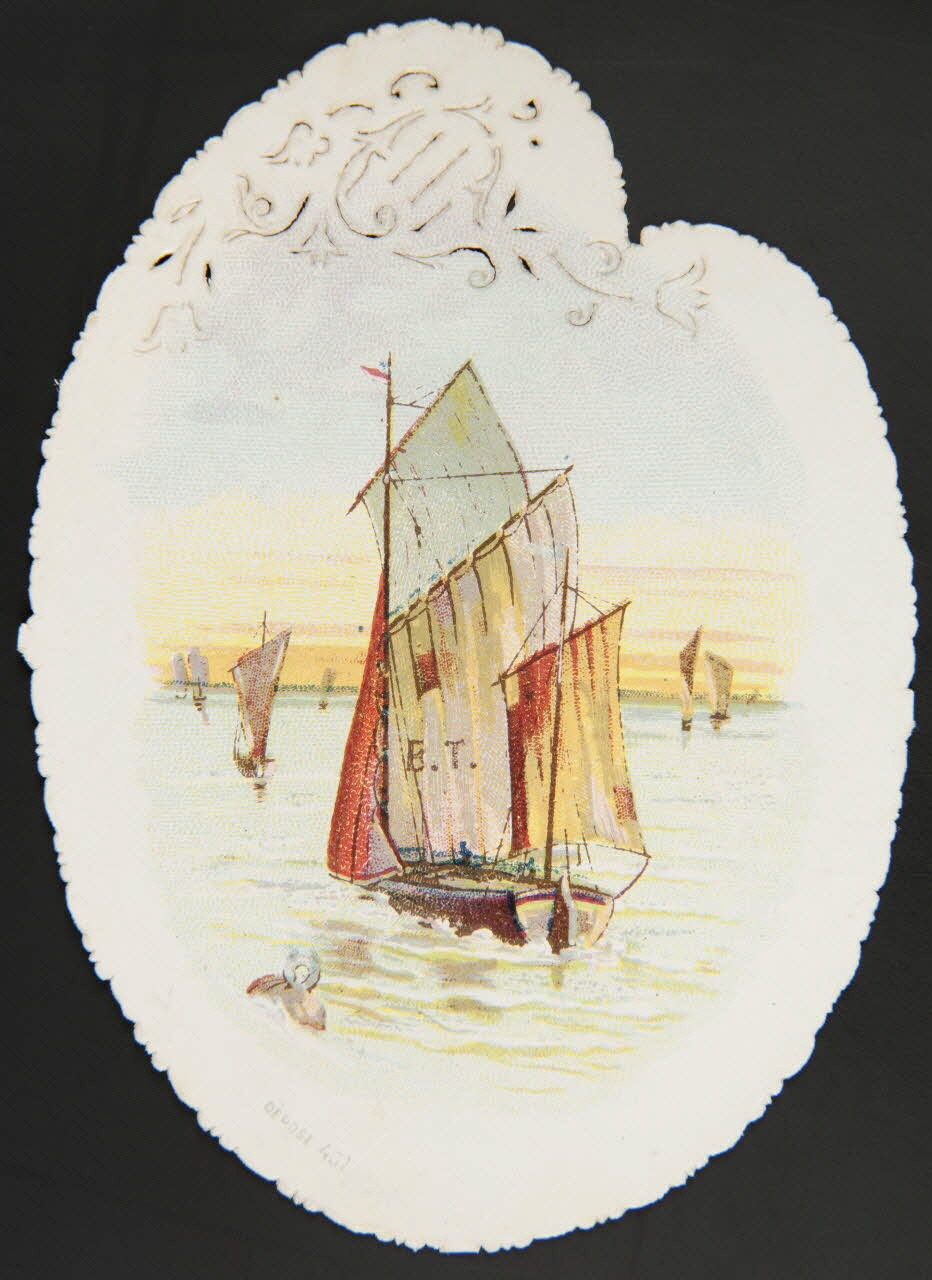 Gombert carte réclame chromo Paris 1890-1914 1995.1.3527.8 Photo