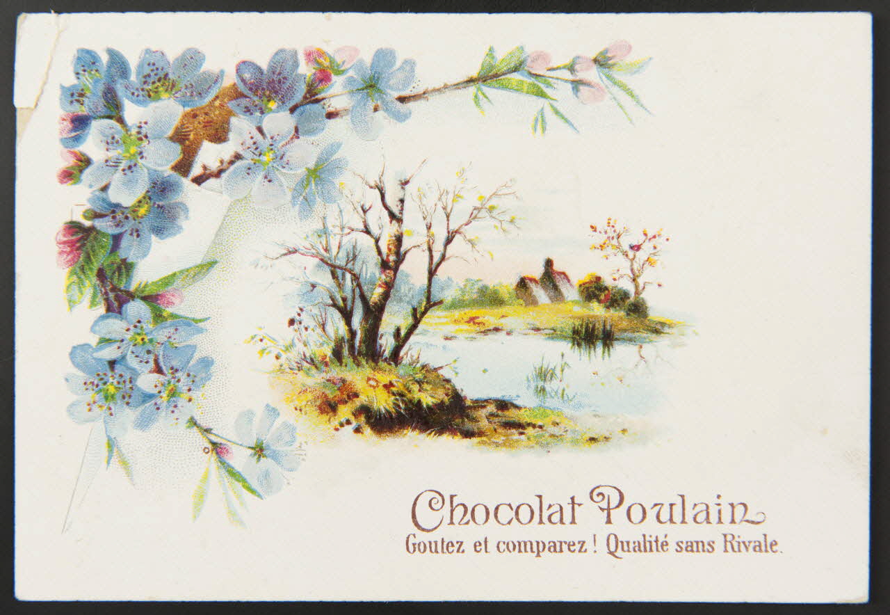 Gombert carte réclame chromo Paris 1890-1914 1995.1.3537.1 Photo
