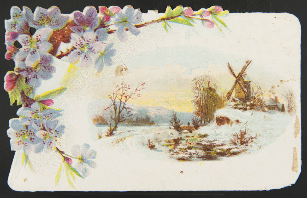 Gombert carte réclame chromo Paris 1890-1914 1995.1.3539.2 Photo