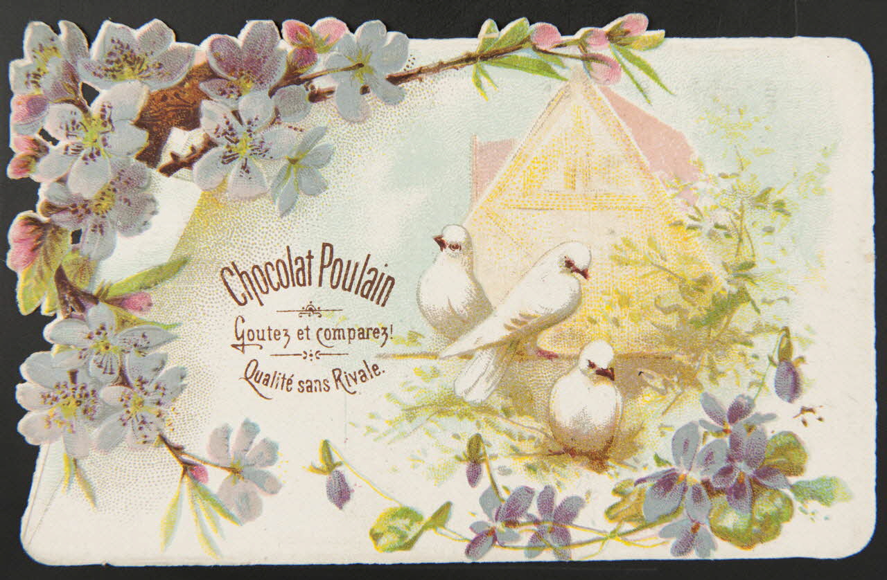 Gombert carte réclame chromo Paris 1890-1914 1995.1.3541.1 Photo