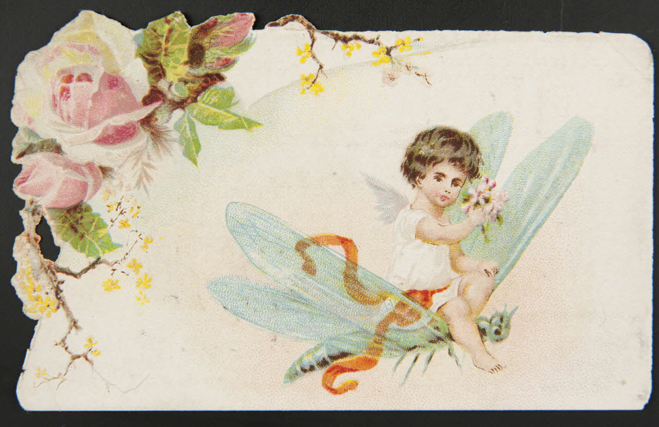 Gombert carte réclame chromo Halluin 1890-1914 1995.1.3542.1 Photo