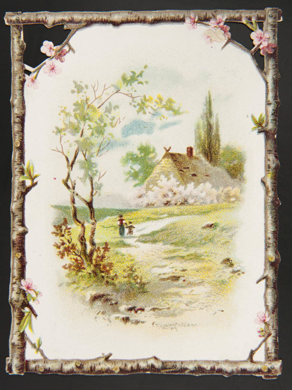 Gombert carte réclame chromo Paris 1890-1914 1995.1.3544.5 Photo