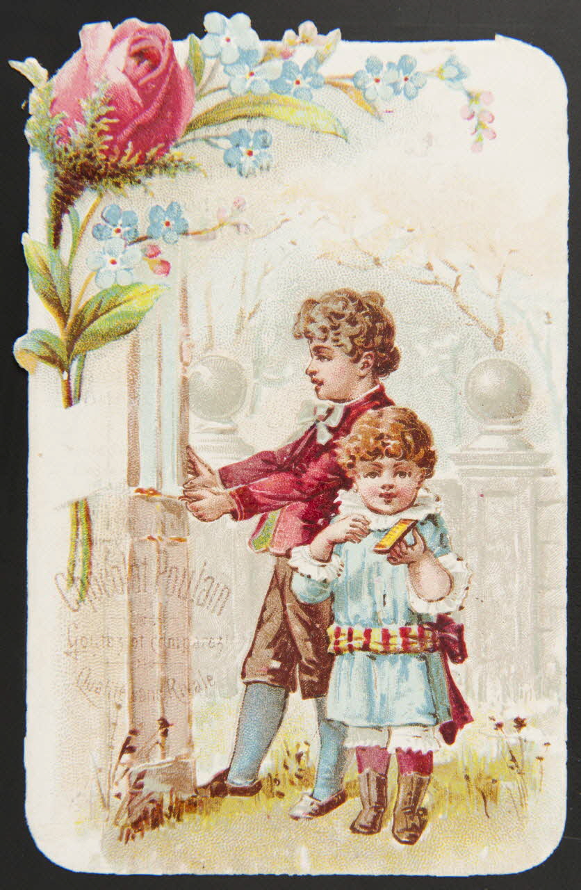 Gombert carte réclame chromo Paris 1890-1914 1995.1.3548.1 Photo