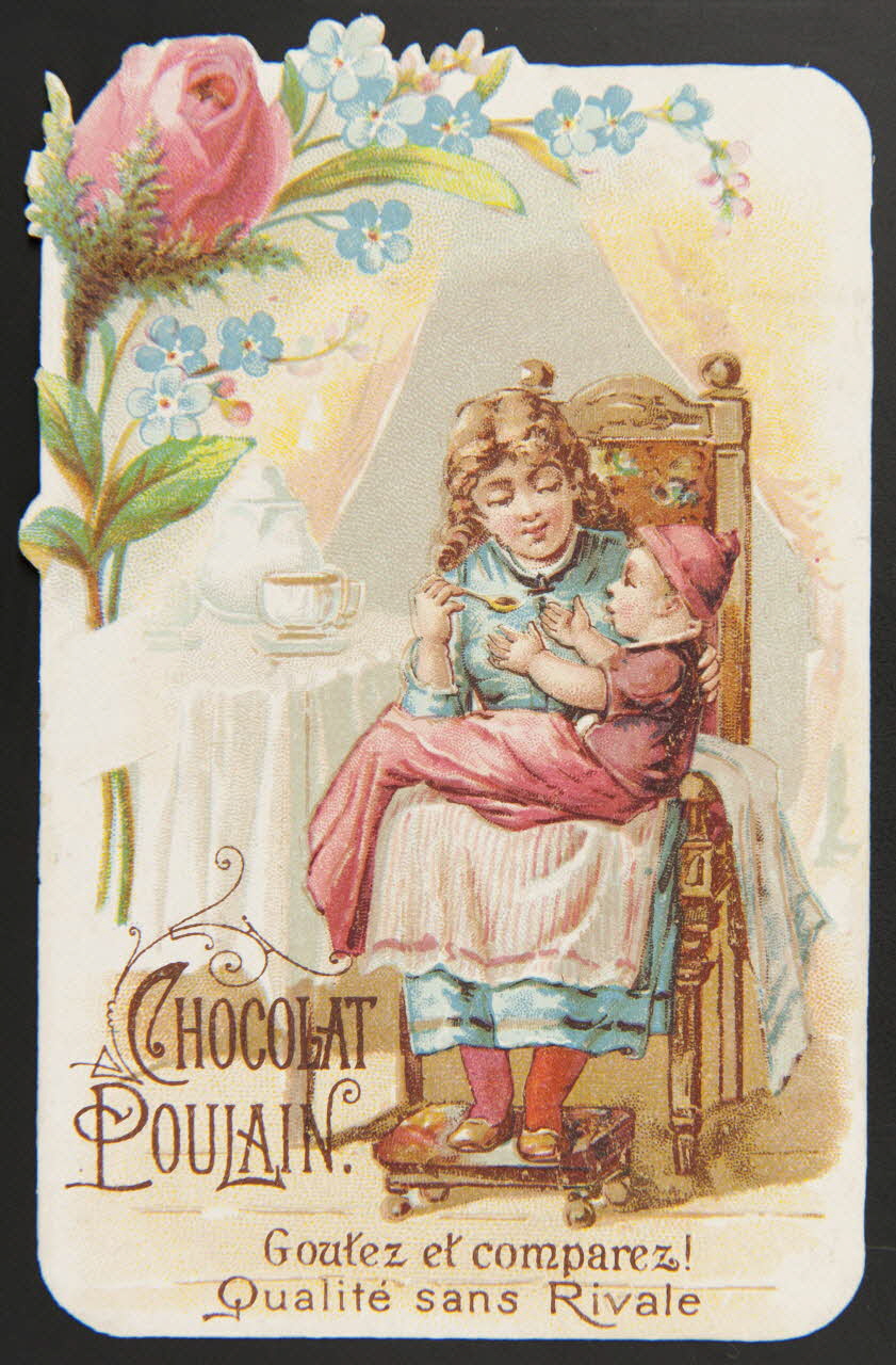 Gombert carte réclame chromo Paris 1890-1914 1995.1.3548.2 Photo