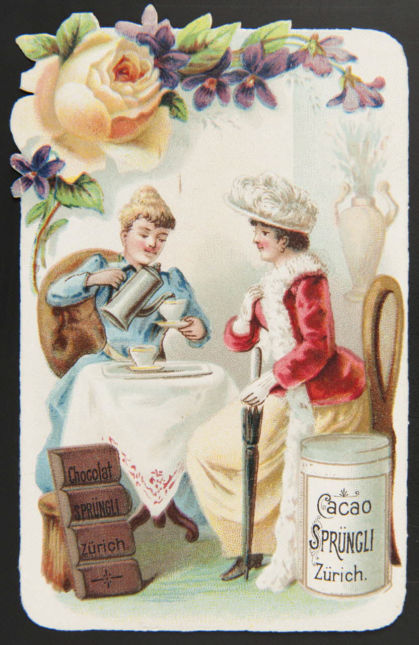 Gombert carte réclame chromo Paris 1890-1914 1995.1.3549.2  Photo