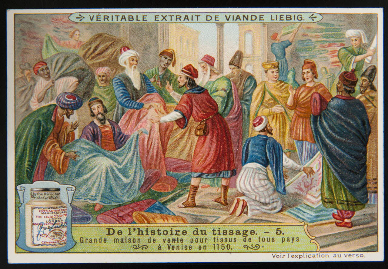 Liebig carte réclame chromo 1909 1995.1.3582.5 Photo