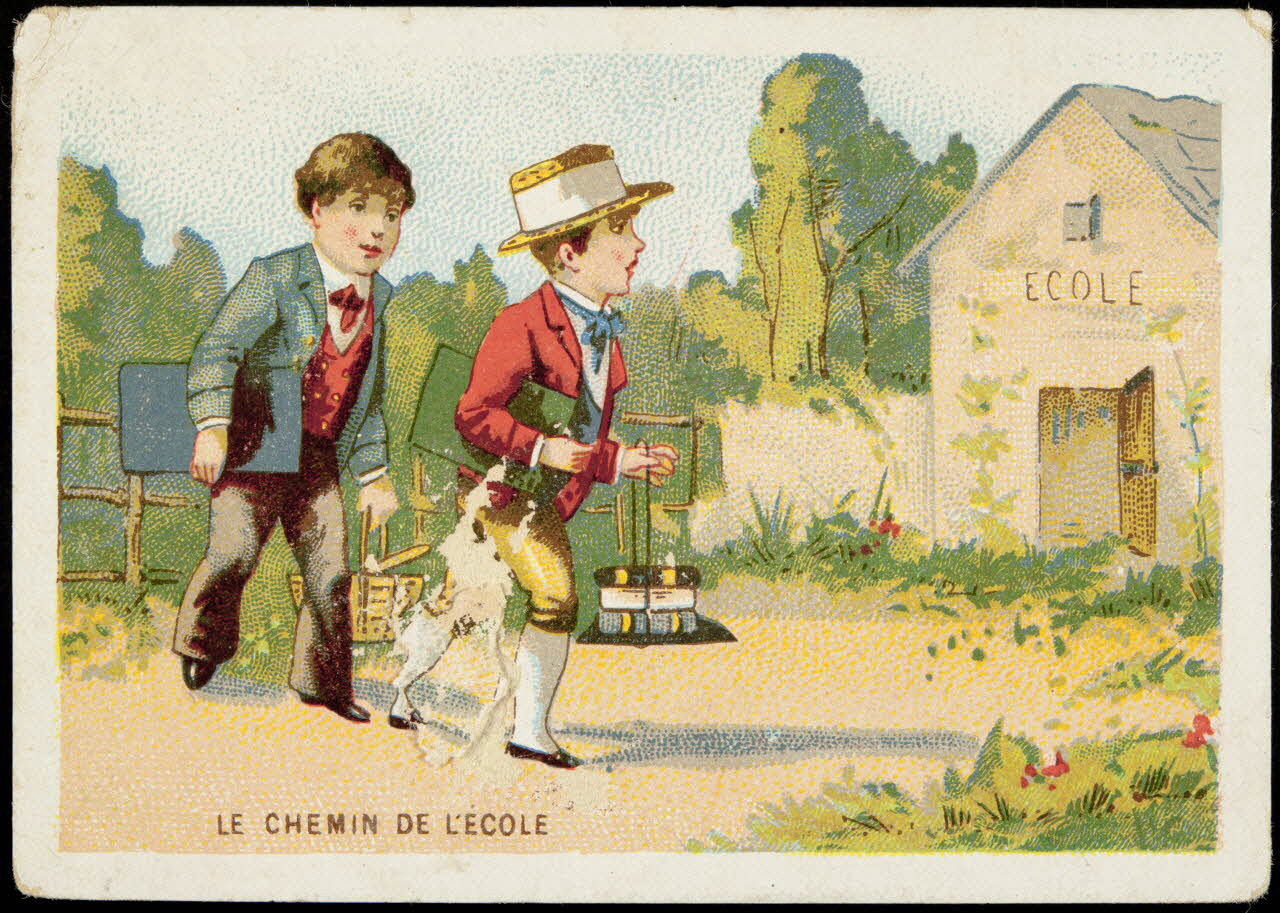 carte réclame LE CHEMIN DE L'ECOLE 1995.1.3607.1 Photo