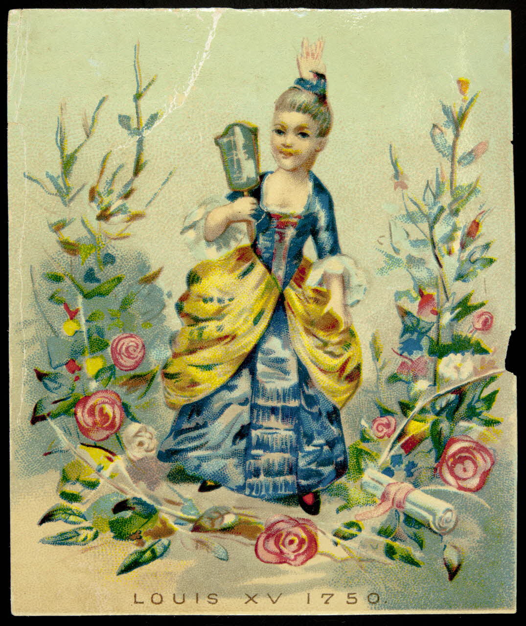 Gombert (éditeur), Barbotte Alphonse carte réclame chromo Paris 1890-1914 1995.1.3617.1 Photo
